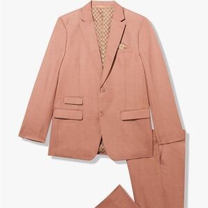 Isaac Mizrahi Tan Suit Set Tailored Fit